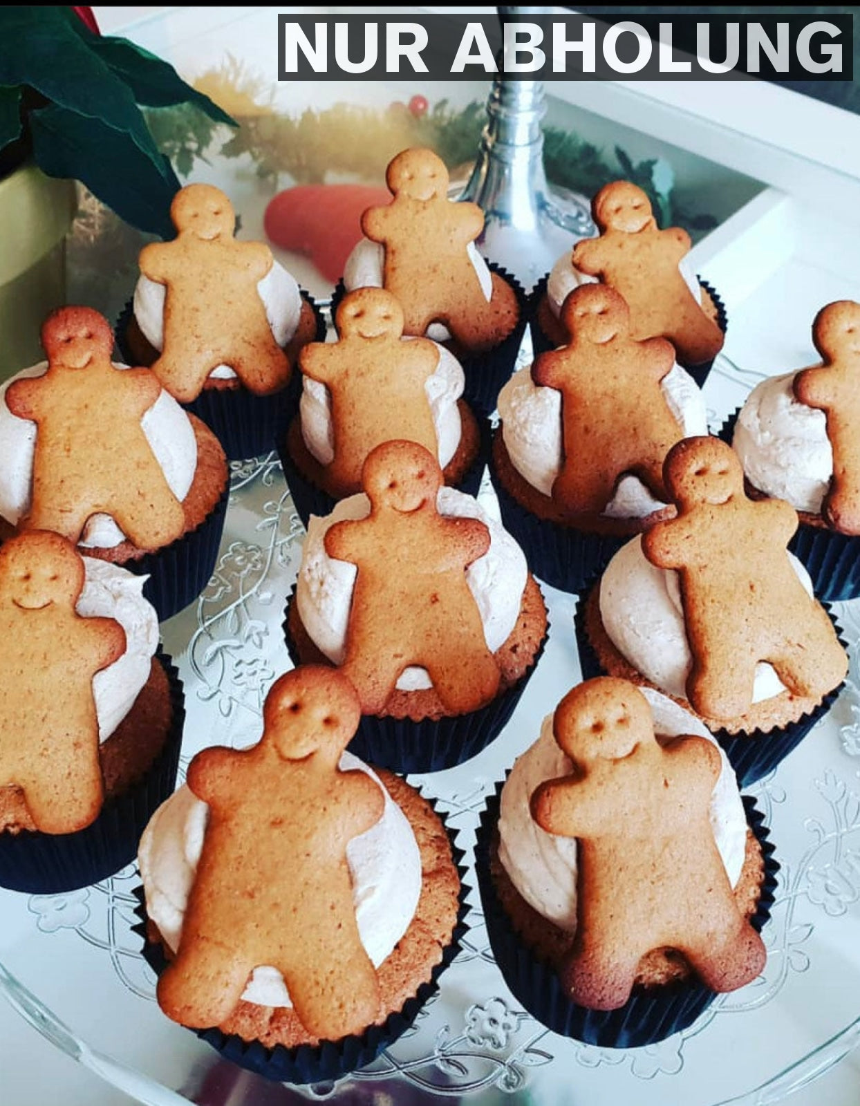 Lebkuchanmann Cupcakes 6er Box