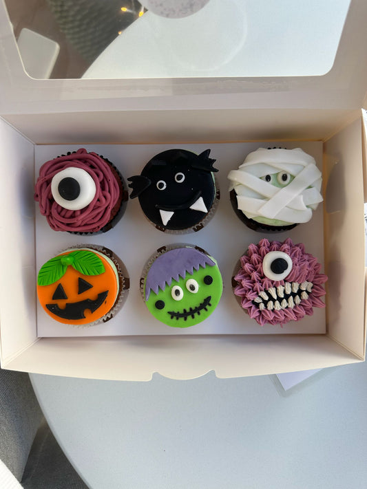 Halloween Cupcake Box