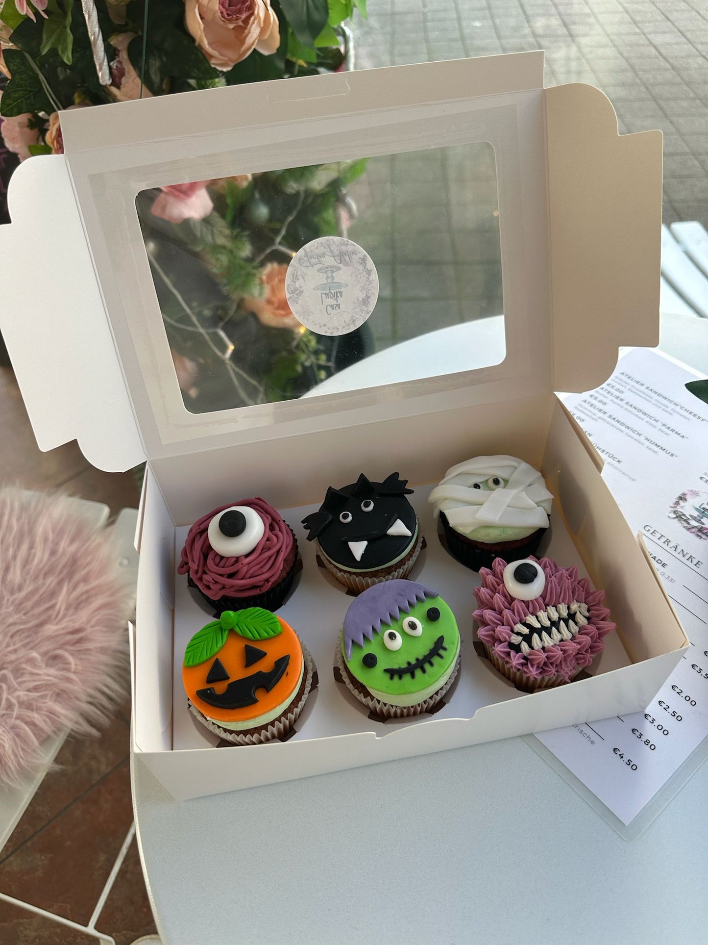 Halloween Cupcake Box